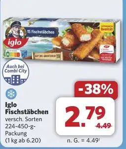 Combi Iglo Fischstäbchen aanbieding
