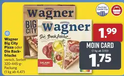 Combi Wagner Big City Pizza oder Die Back- frische aanbieding