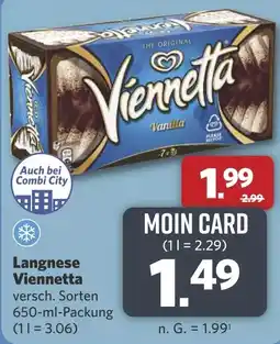 Combi Langnese Viennetta aanbieding