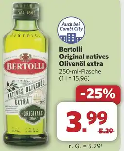 Combi Bertolli Original natives Olivenöl extra aanbieding