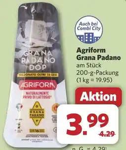 Combi Agriform Grana Padano aanbieding