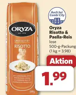 Combi Oryza Risotto & Paella-Reis aanbieding