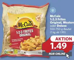 Combi McCain 1.2.3 Frites Original, Western oder Deluxe aanbieding