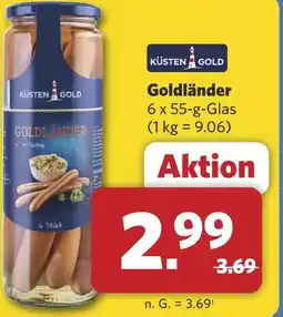 Combi KÜSTEN GOLD Goldländer aanbieding
