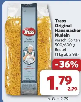 Combi Tress Original Hausmacher Nudeln aanbieding
