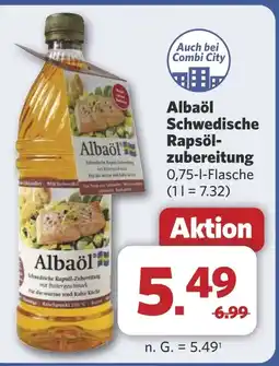 Combi Albaöl Schwedische Rapsöl- zubereitung aanbieding