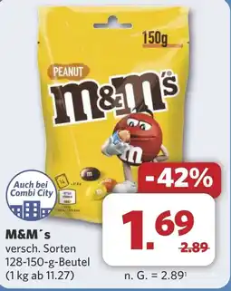 Combi M&M's aanbieding