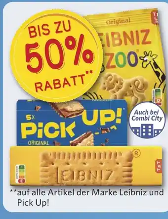 Combi BIS ZU 50% RABATT aanbieding