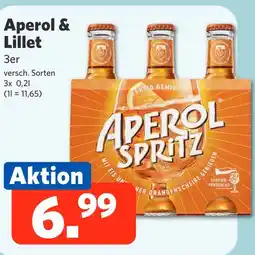 Combi Aperol & Lillet aanbieding