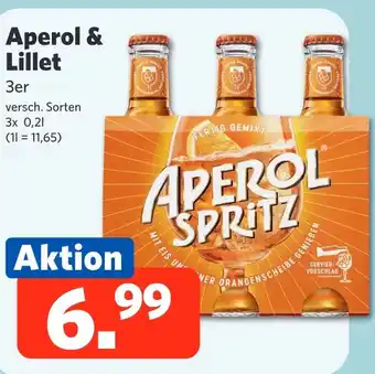 Combi Aperol & Lillet aanbieding