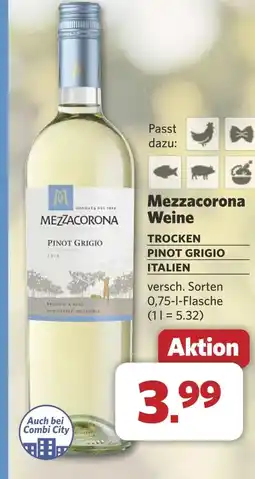 Combi Mezzacorona Weine aanbieding