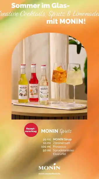 Combi MONIN Spritz aanbieding