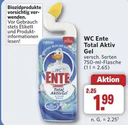 Combi WC Ente Total Aktiv Gel aanbieding