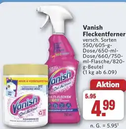 Combi Vanish Fleckentferner aanbieding