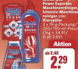 Combi Somat Duo Power Experten Maschinenreiniger, Intensiv-Maschinen- reiniger oder Klarspüler aanbieding