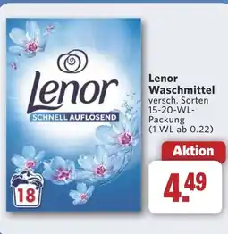 Combi Lenor Waschmittel aanbieding
