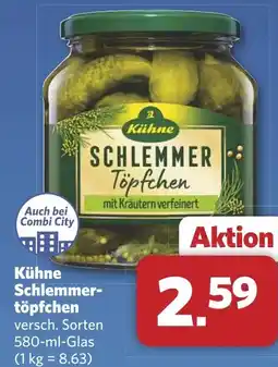 Combi Kühne Schlemmer- töpfchen aanbieding