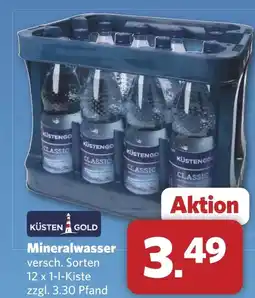 Combi KÜSTEN GOLD Mineralwasser aanbieding