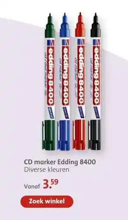 Bruna CD marker Edding 8400 aanbieding