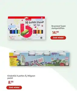 Bruna Kinderklei 4 potten Ã¡ 140gram aanbieding