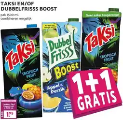 Boon`s Markt TAKSI EN/OF DUBBELFRISSS BOOST aanbieding