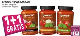 Boon`s Markt G'WOON PASTASAUS aanbieding