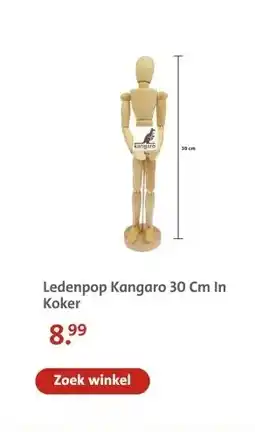 Bruna Ledenpop Kangaro 30 Cm In aanbieding