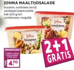 Boon`s Markt JOHMA MAALTIJDSALADE aanbieding