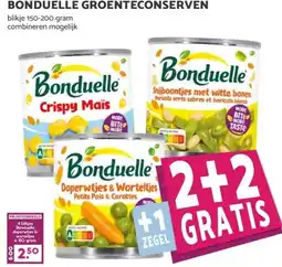 Boon`s Markt BONDUELLE GROENTECONSERVEN aanbieding