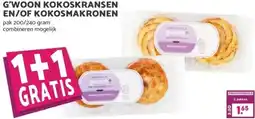 Boon`s Markt EN/OF KOKOSMAKRONEN pak 200/240 gram combineren mogelijk aanbieding