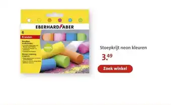 Bruna Stoepkrijt neon kleuren aanbieding