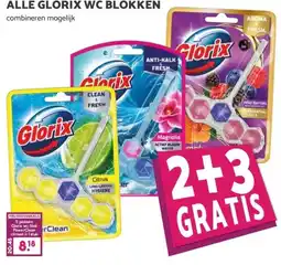Boon`s Markt ALLE GLORIX WC BLOKKEN aanbieding