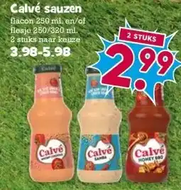 Boon`s Markt Calvé sauzen aanbieding