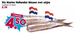 Boon`s Markt Vis Marine Hollandse Nieuwe met uitjes aanbieding