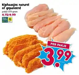 Boon`s Markt Kiphaasjes naturel of gepaneerd aanbieding