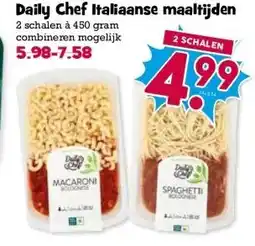 Boon`s Markt Daily Chef Italiaanse maaltijden aanbieding