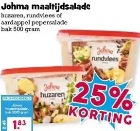 Boon`s Markt Johma maaltijdsalade aanbieding