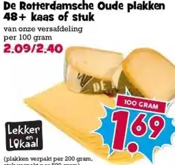 Boon`s Markt De Rotterdamsche Oude plakken 48+ kaas of stuk aanbieding