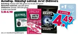 Boon`s Markt Autodrop. Heksehyl salmiak en/of Oldtimers aanbieding
