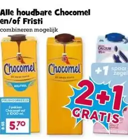 Boon`s Markt Alle houdbare Chocomel en/of Fristi aanbieding