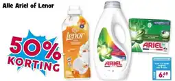 Boon`s Markt Alle Ariel of Lenor aanbieding