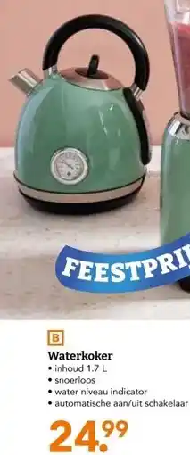 Blokker Waterkoker aanbieding