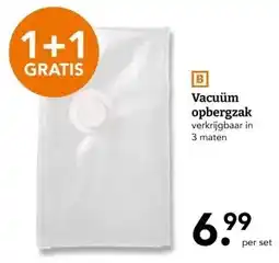 Blokker Vacuüm opbergzak verkrijgbaar in aanbieding