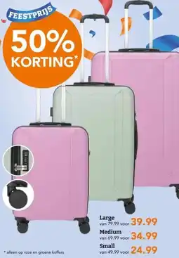 Blokker Koffer aanbieding