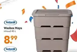 Blokker Wasbox Maya aanbieding