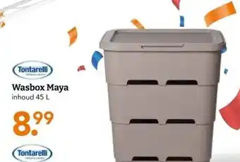 Blokker Wasbox Maya aanbieding