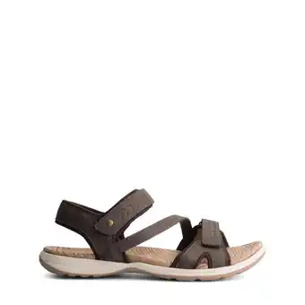 ANWB Travelin' Sollia Dames outdoorsandalen Donker Bruin aanbieding