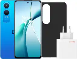 Coolblue OnePlus Nord CE 4 Lite 256GB Blauw 5G + Accessoirepakket aanbieding