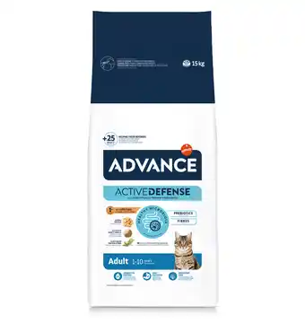 Zooplus 13 kg + 2 kg gratis! Advance droogvoer voor katten 15 kg aanbieding