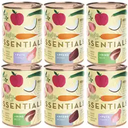 Zooplus 12x385g Terra Canis Essential Mix (3 soorten) nat hondenvoer aanbieding